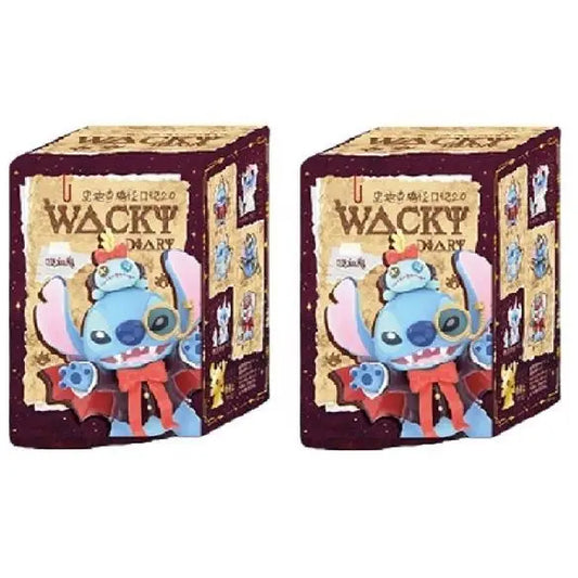2025 New Stitch Funny Diary 2.0 Blind Box Figure Stich Peripheral Trendy Toys Dolls Desktop Ornaments for Girls Holiday Gifts