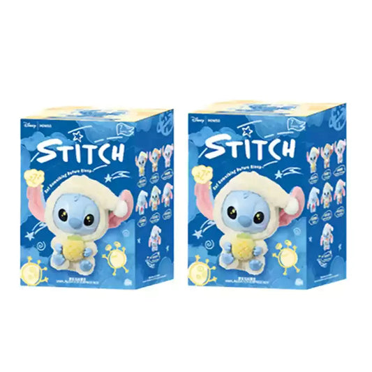 Stitch Eat Something before Sleep Series Blind Box Toy Mystery Box Anime Figure Stitch Doll Pendant Ornaments Kid Christmas Gift