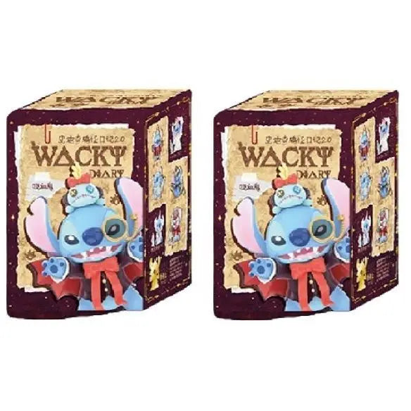 2025 New Stitch Funny Diary 2.0 Blind Box Figure Stich Peripheral Trendy Toys Dolls Desktop Ornaments for Girls Holiday Gifts