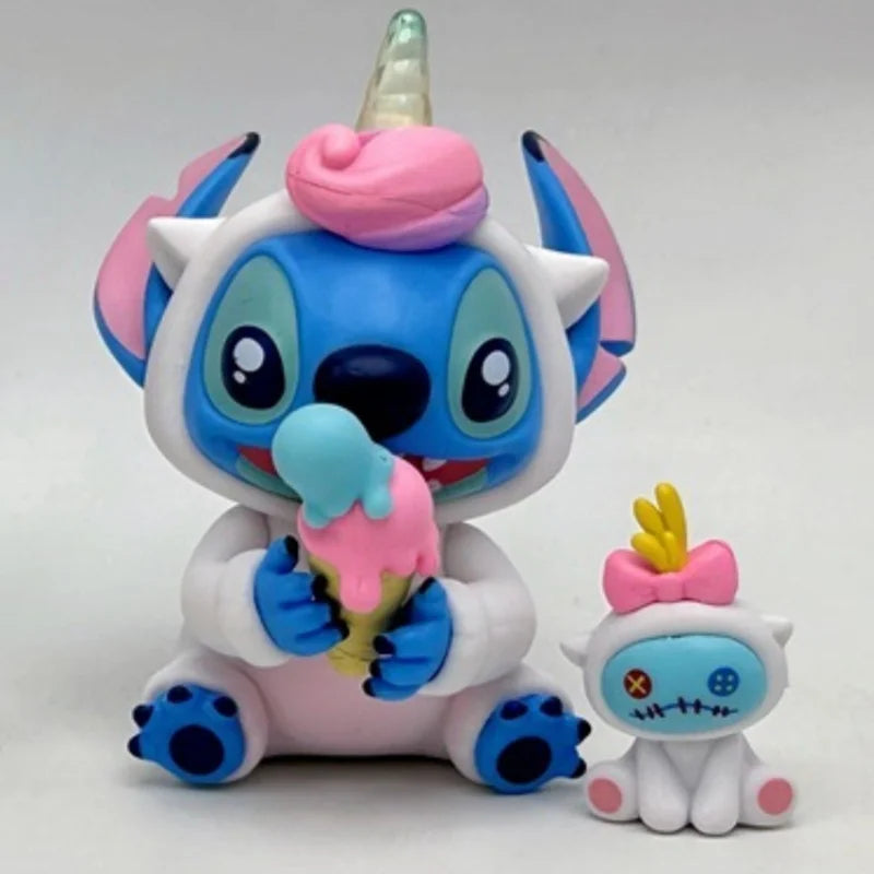 2025 New Stitch Funny Diary 2.0 Blind Box Figure Stich Peripheral Trendy Toys Dolls Desktop Ornaments for Girls Holiday Gifts