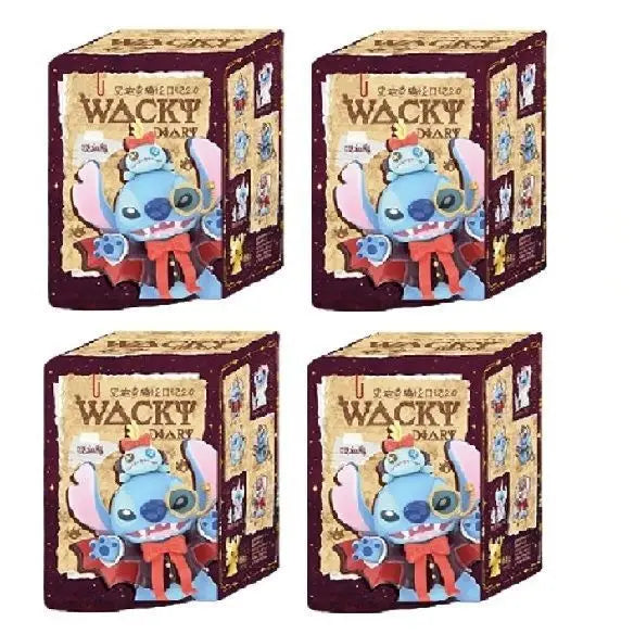 2025 New Stitch Funny Diary 2.0 Blind Box Figure Stich Peripheral Trendy Toys Dolls Desktop Ornaments for Girls Holiday Gifts